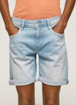 ⁦נשים 4N8XB499 Pepe Jeans דֵנִים מכנסי ג'ינס קצרים בכושר רגיל⁩ – תמונה ⁦3⁩