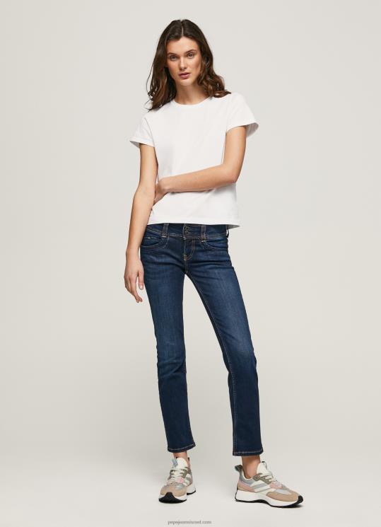 d7a0d7a9d799d79d_4n8xb4_pepe_jeans_d793d6b5d7a0d6b4d799d79d_d792d799d7a0d7a1_d791d792d796d7a8d794_d799d7a9d7a8d794_d791d790d79e.jpg נשים 4N8XB4 Pepe Jeans דֵנִים ג'ינס בגזרה ישרה באמצע המותן – תמונה 1