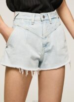 ⁦נשים 4N8XB510 Pepe Jeans דֵנִים מכנסי ג'ינס קצרים בכושר רגיל⁩ – תמונה ⁦3⁩