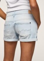 ⁦נשים 4N8XB521 Pepe Jeans דֵנִים מכנסי ג'ינס קצרים בכושר רגיל⁩ – תמונה ⁦5⁩