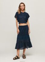 נשים 4N8XB535 Pepe Jeans dulwich חצאית שרוכים