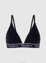 ⁦נשים 4N8XB550 Pepe Jeans שָׁחוֹר תחתון קלאסי עם לוגו מודפס⁩ – תמונה ⁦4⁩