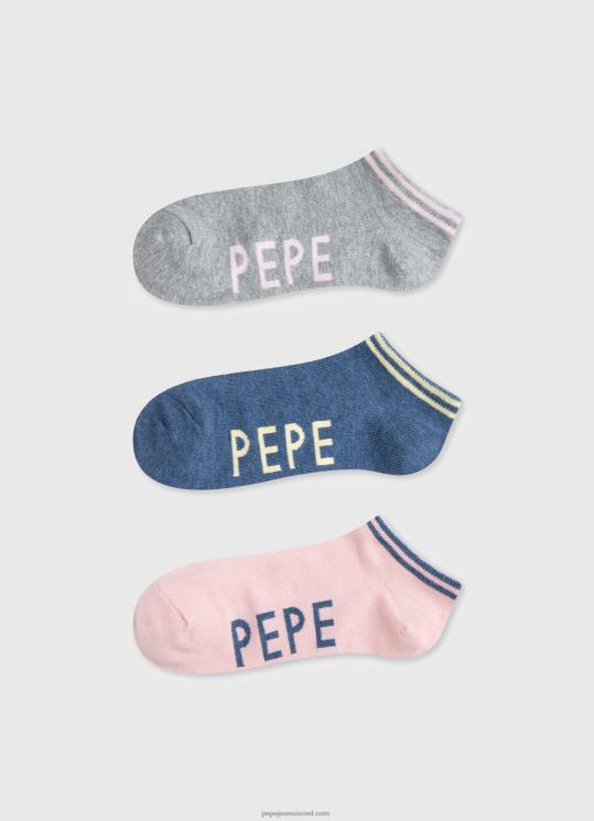 d7a0d7a9d799d79d_4n8xb555_pepe_jeans_d795d7a8d795d793_d797d799d795d795d7a8_d792d7a8d791d799_sandi_3_d797d791d799d79cd795d7aa.jpg נשים 4N8XB555 Pepe Jeans ורוד חיוור גרבי sandi 3 חבילות – תמונה 1