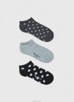 ⁦נשים 4N8XB558 Pepe Jeans רַב אנליה גרביים 3 חבילות⁩ – תמונה ⁦4⁩