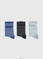⁦נשים 4N8XB561 Pepe Jeans לבן גרבי sandi 3 חבילות⁩ – תמונה ⁦5⁩