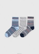 ⁦נשים 4N8XB566 Pepe Jeans חוואר אפור חזיית כותנה משולשת⁩ – תמונה ⁦4⁩