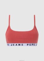 נשים 4N8XB570 Pepe Jeans סטודיו אדום חזיית ספורט מוצקה str brlt