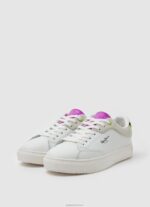⁦נשים 4N8XB592 Pepe Jeans לבן נעלי ספורט בסיסיות של Adams ari⁩ – תמונה ⁦3⁩
