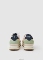 ⁦נשים 4N8XB594 Pepe Jeans לימון פסטל סניקרס משולבות מתוקות רוספר⁩ – תמונה ⁦4⁩
