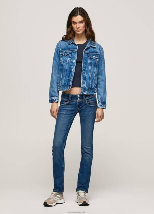 d7a0d7a9d799d79d_4n8xb5_pepe_jeans_d793d6b5d7a0d6b4d799d79d_d792d799d7a0d7a1_d7a2d79d_d79ed795d7aad7a0d799d799d79d_d7a0d79ed795.jpg נשים 4N8XB5 Pepe Jeans דֵנִים ג'ינס עם מותניים נמוכים בהתאמה ישרה ונוס – תמונה 1