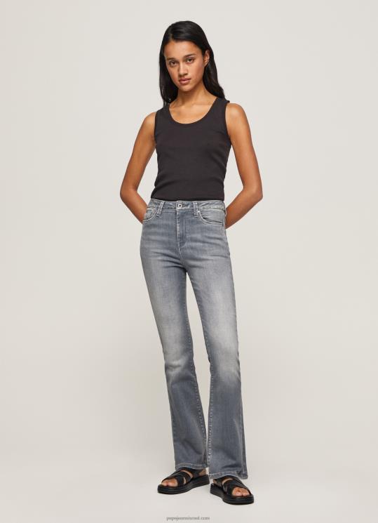 d7a0d7a9d799d79d_4n8xb63_pepe_jeans_d793d6b5d7a0d6b4d799d79d_d792d799d7a0d7a1_d79ed7aad7a8d797d791_d791d792d796d7a8d794_d792d791.jpg נשים 4N8XB63 Pepe Jeans דֵנִים ג'ינס מתרחב בגזרה גבוהה של דיון – תמונה 1