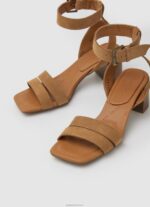 ⁦נשים 4N8XB642 Pepe Jeans טַבָּק סנדלי זמש חכמים של altea⁩ – תמונה ⁦3⁩
