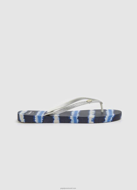 d7a0d7a9d799d79d_4n8xb700_pepe_jeans_dulwich_d79bd7a4d79bd7a4d799_d797d795d7a3_d79ed792d7a8d7a4d794_d791d7a8d799d796d794.jpg נשים 4N8XB700 Pepe Jeans dulwich כפכפי חוף מגרפה בריזה – תמונה 1