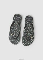 ⁦נשים 4N8XB701 Pepe Jeans שָׁחוֹר כפכפי חוף ים מגרפה⁩ – תמונה ⁦2⁩