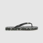 נשים 4N8XB701 Pepe Jeans שָׁחוֹר כפכפי חוף ים מגרפה