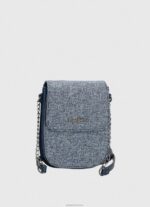 נשים 4N8XB726 Pepe Jeans אוקיינוס תיק נייד משויש