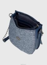 ⁦נשים 4N8XB726 Pepe Jeans אוקיינוס תיק נייד משויש⁩ – תמונה ⁦4⁩