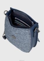 ⁦נשים 4N8XB726 Pepe Jeans אוקיינוס תיק נייד משויש⁩ – תמונה ⁦5⁩
