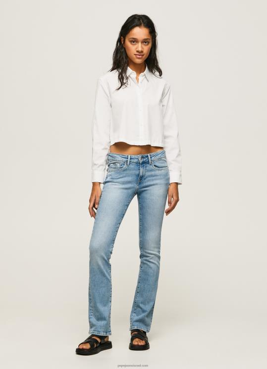 d7a0d7a9d799d79d_4n8xb72_pepe_jeans_d793d6b5d7a0d6b4d799d79d_d79ed79bd7a0d7a1d799_d792d799d7a0d7a1_d791d792d796d7a8d794_d791d792.jpg נשים 4N8XB72 Pepe Jeans דֵנִים מכנסי ג'ינס בגזרה בגזרה של פיקדילי בינוני – תמונה 1