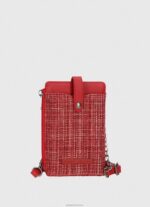 ⁦נשים 4N8XB730 Pepe Jeans שָׁחוֹר תיק דלי אקארד ארוג⁩ – תמונה ⁦5⁩