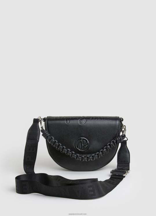 ⁦נשים 4N8XB735 Pepe Jeans מִפרָץ תיק crossbody מבד עם ידית מתכווננת⁩ – תמונה ⁦5⁩