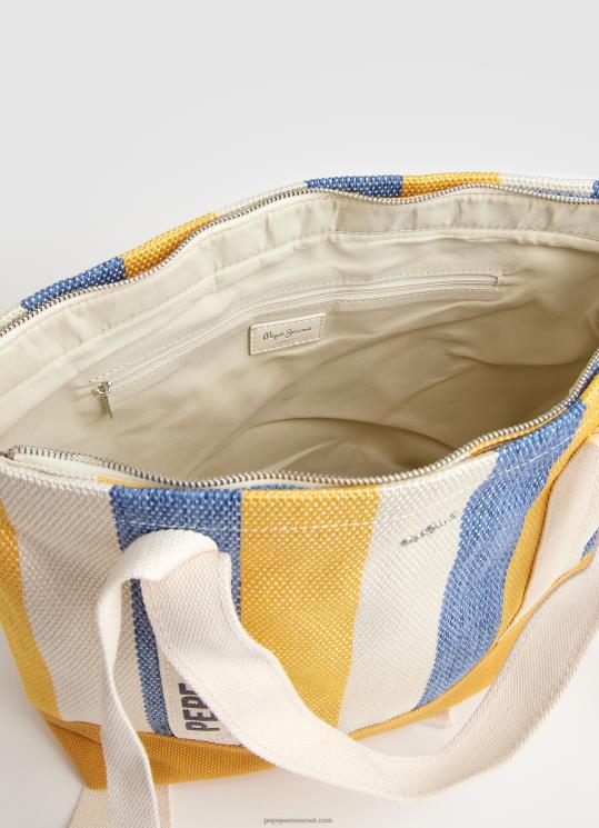 ⁦נשים 4N8XB736 Pepe Jeans חוּבצָה תיק 2 ב-1 להמרה לתיק גב⁩ – תמונה ⁦3⁩