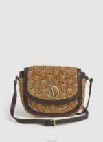 ⁦נשים 4N8XB743 Pepe Jeans dulwich תיק סל קש ארוג⁩ – תמונה ⁦4⁩