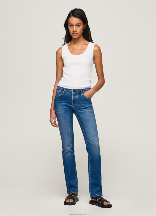 d7a0d7a9d799d79d_4n8xb75_pepe_jeans_d793d6b5d7a0d6b4d799d79d_d79ed79bd7a0d7a1d799_d792d799d7a0d7a1_d791d792d796d7a8d794_d791d792.jpg נשים 4N8XB75 Pepe Jeans דֵנִים מכנסי ג'ינס בגזרה בגזרה של פיקדילי בינוני – תמונה 1