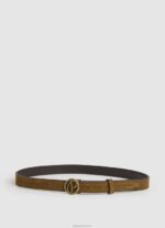 ⁦נשים 4N8XB765 Pepe Jeans קוניאק חגורת עור בוהמייני⁩ – תמונה ⁦3⁩