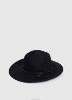 נשים 4N8XB776 Pepe Jeans שָׁחוֹר כובע רחב שוליים נושם
