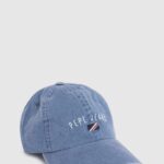 נשים 4N8XB778 Pepe Jeans דֵנִים כובע בסיסי עם לוגו רקום