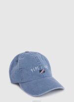 ⁦נשים 4N8XB779 Pepe Jeans סטודיו אדום כובע בסיסי עם לוגו רקום⁩ – תמונה ⁦3⁩