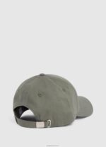 ⁦נשים 4N8XB783 Pepe Jeans חאקי הרווארד כובע בסיסי עם לוגו רקום⁩ – תמונה ⁦2⁩