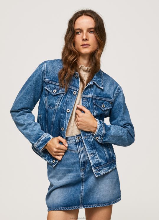 d7a0d7a9d799d79d_4n8xb97_pepe_jeans_d793d6b5d7a0d6b4d799d79d_d796d7a7d798_d792d799d7a0d7a1_d791d79bd795d7a9d7a8_d7a8d792d799d79c.jpg נשים 4N8XB97 Pepe Jeans דֵנִים ז'קט ג'ינס בכושר רגיל – תמונה 1